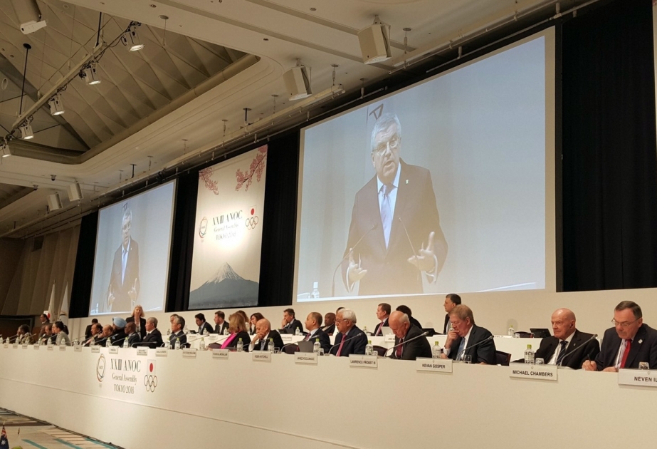 L’Azerbaïdjan est représenté à l’Assemblée générale de l’Association des comités nationaux olympiques