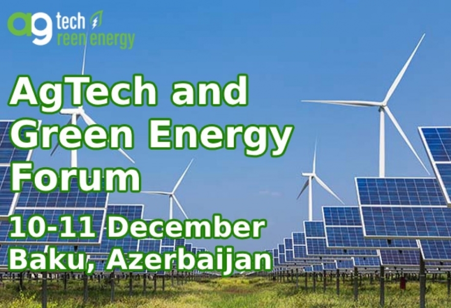 AgTech and Green Energy forum to bring together 35 experts from 15 countries