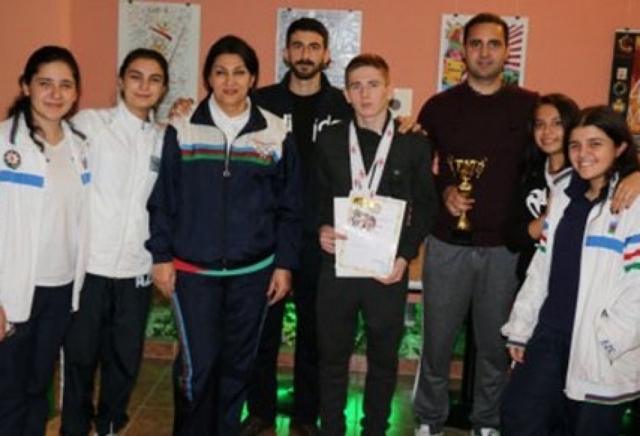 Ruslan Lunyov holt Goldmedaille in Tiflis