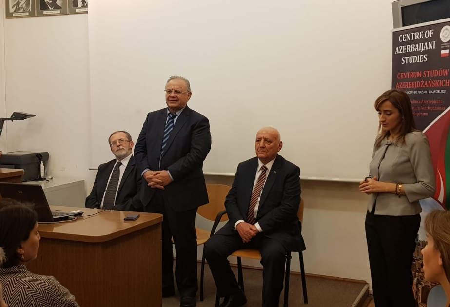 Varşava Universitetində Azərbaycanşünaslıq Mərkəzinin açılışı olub