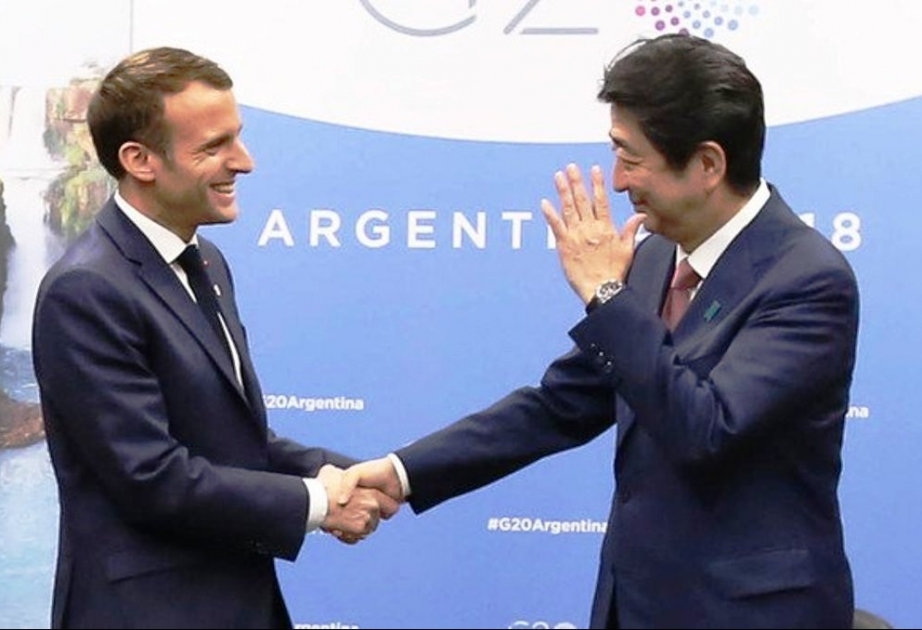 Baş nazir Şinzo Abe və Prezident Emmanuel Makron “Nissan-Renault” alyansı ilə bağlı vəziyyəti müzakirə ediblər