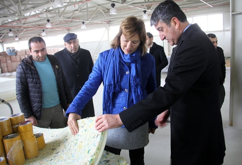 Le secrétaire générale adjointe de l’ONU visite le Parc industriel de Balakhany