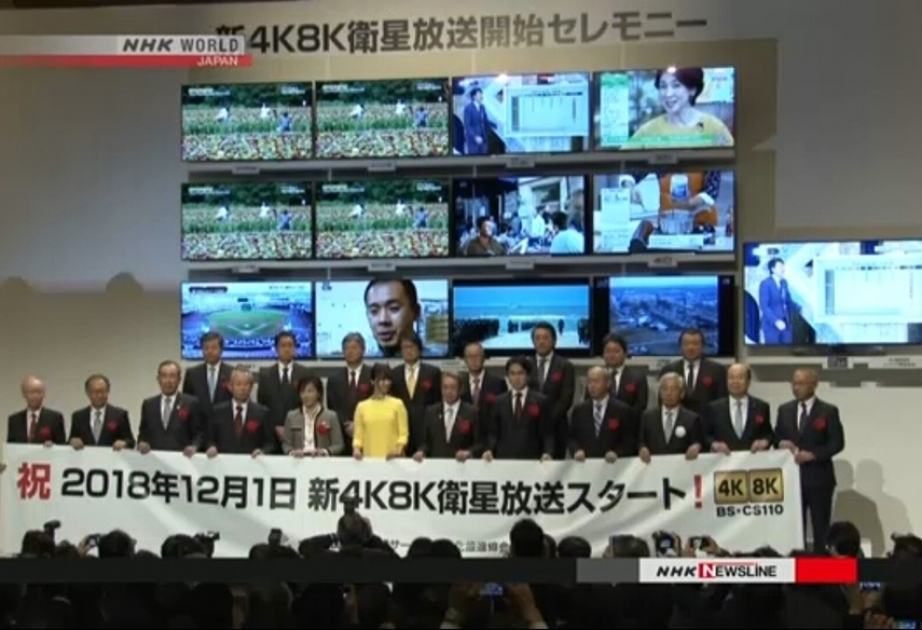 Yaponiyada 4K və 8K formatda teleyayımlara başlanılıb