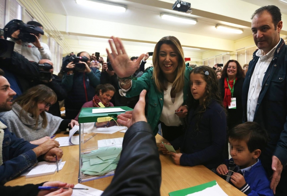 Andalusiyada parlament seçkiləri keçirilib