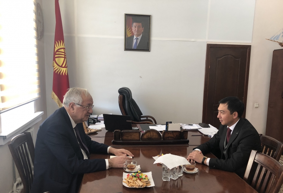 Azərbaycan ilə Qırğızıstan arasında müxtəlif sahələrdə əlaqələrin perspektivləri müzakirə edilib