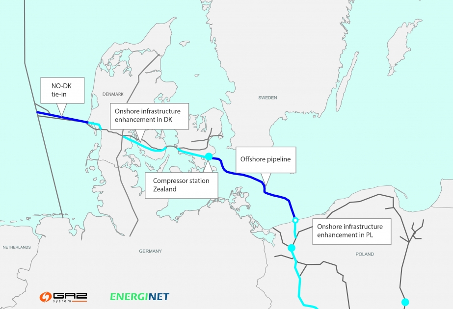 Дания и Польша достигли договоренности о строительстве газопровода по дну Балтийского моря