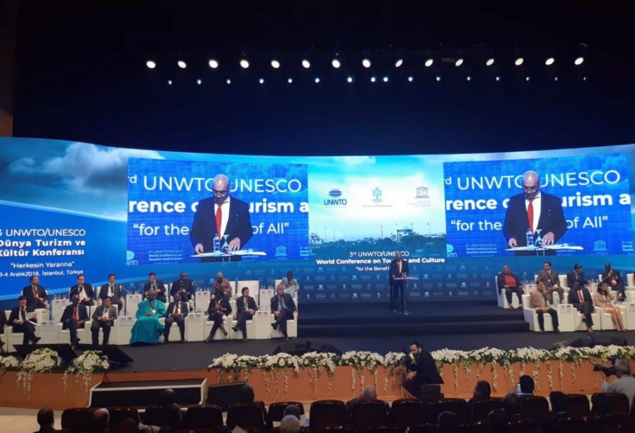 Azərbaycan Ümumdünya Mədəniyyət və Turizm Konfransında təmsil olunur