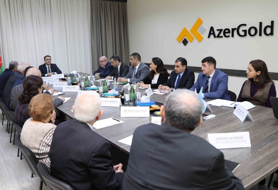 Состоялась встреча между ЗАО AzerGold и представителями НАНА