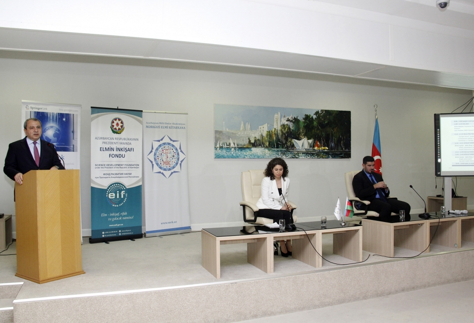 “Elmi məqalənin nüfuzlu jurnalda nəşrə hazırlanması” mövzusunda birgə müəllif seminarı keçirilib