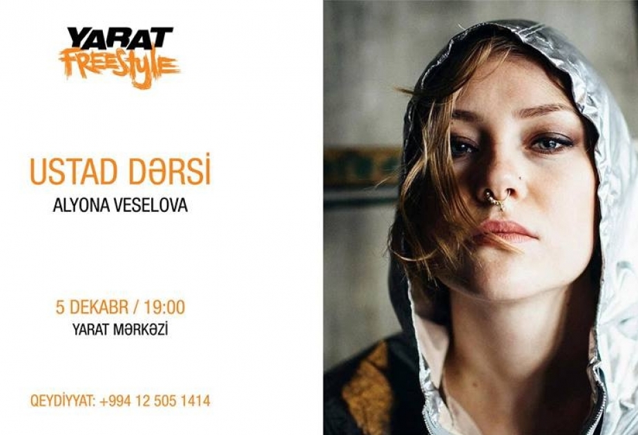 “YARAT” da növbəti ustad dərsi müasir xoreoqrafiyanın əsaslarına həsr ediləcək