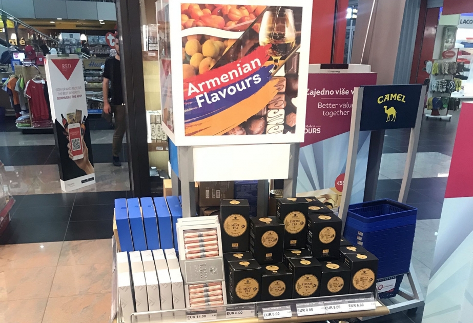 XİN: Belqrad hava limanındakı “Duty Free” mağazasında dırnaqarası “artsakh” brendinin məhsullarının satışı qadağan edilib