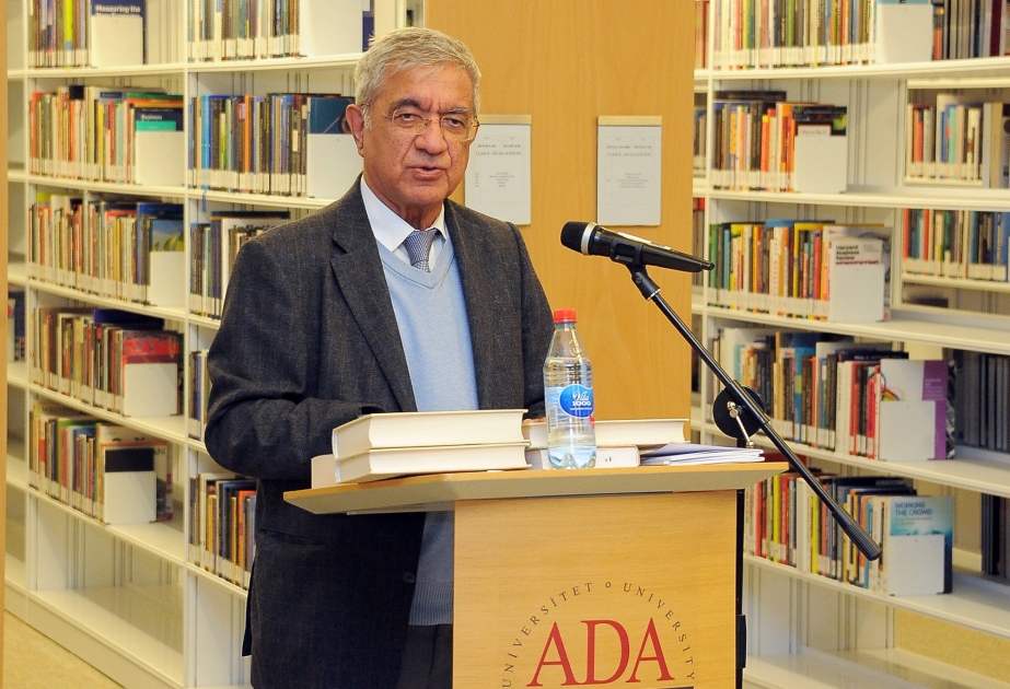 ADA Universitetində azərbaycanlı diplomatların Paris Sülh Konfransındakı fəaliyyətindən bəhs edən kitabın təqdimatı olub