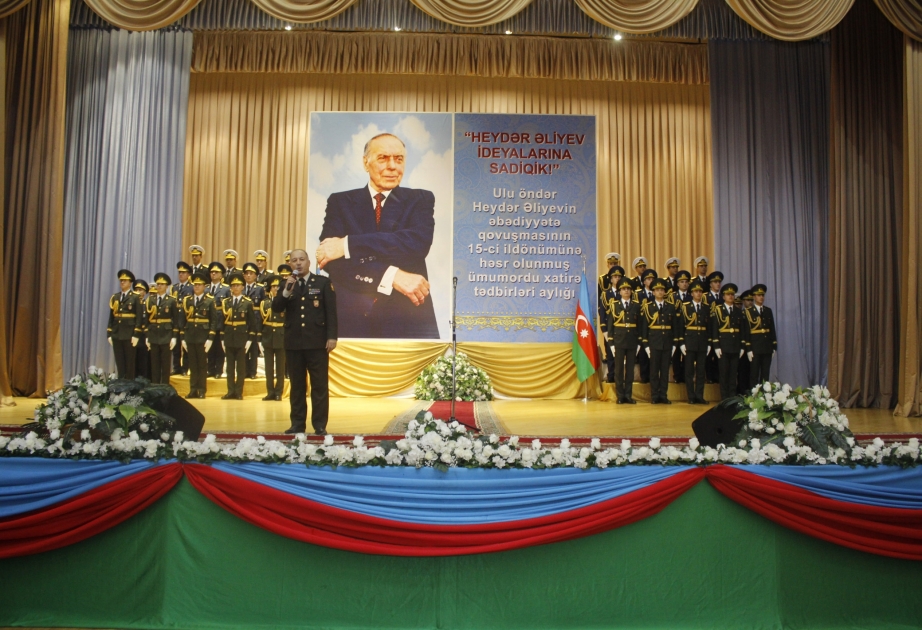 “Heydər Əliyev ideyalarına sadiqik” devizi altında ümumordu xatirə tədbirləri aylığına start verilib