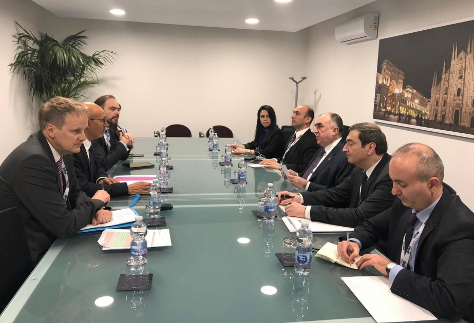 Министр иностранных дел Азербайджана встретился с представителем ОБСЕ по вопросам свободы СМИ