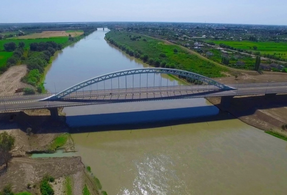 В пункте Ширван реки Кура отмечено повышение уровня воды на 16 см