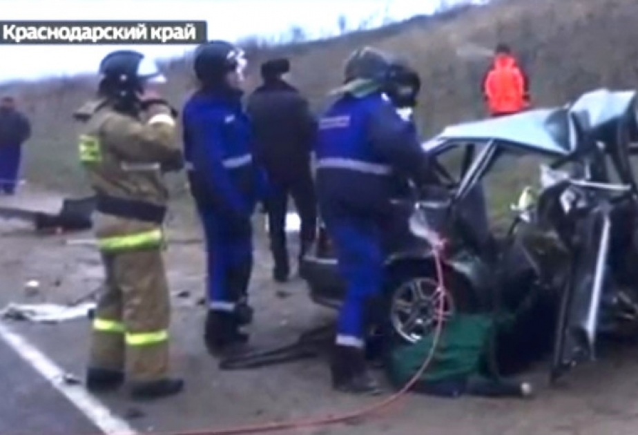 Rusiyada baş verən avtomobil qəzasında altı Tacikistan vətəndaşı ölüb