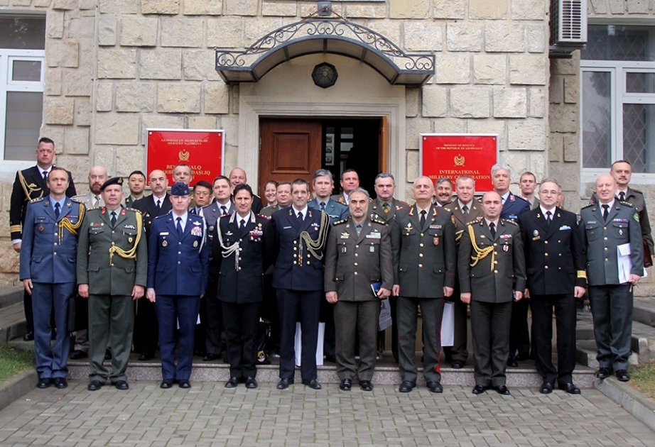 Meeting held with foreign military attachés accredited to Azerbaijan
