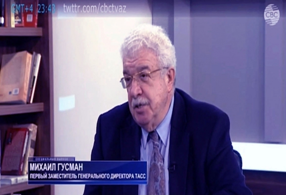 Mikhail Gusman: AZERTAC is a reliable source of news