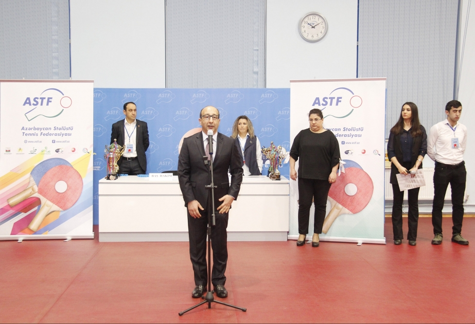Nazirlik, komitə və agentliklərin əməkdaşları arasında keçirilən stolüstü tennis turnirinə yekun vurulub VİDEO