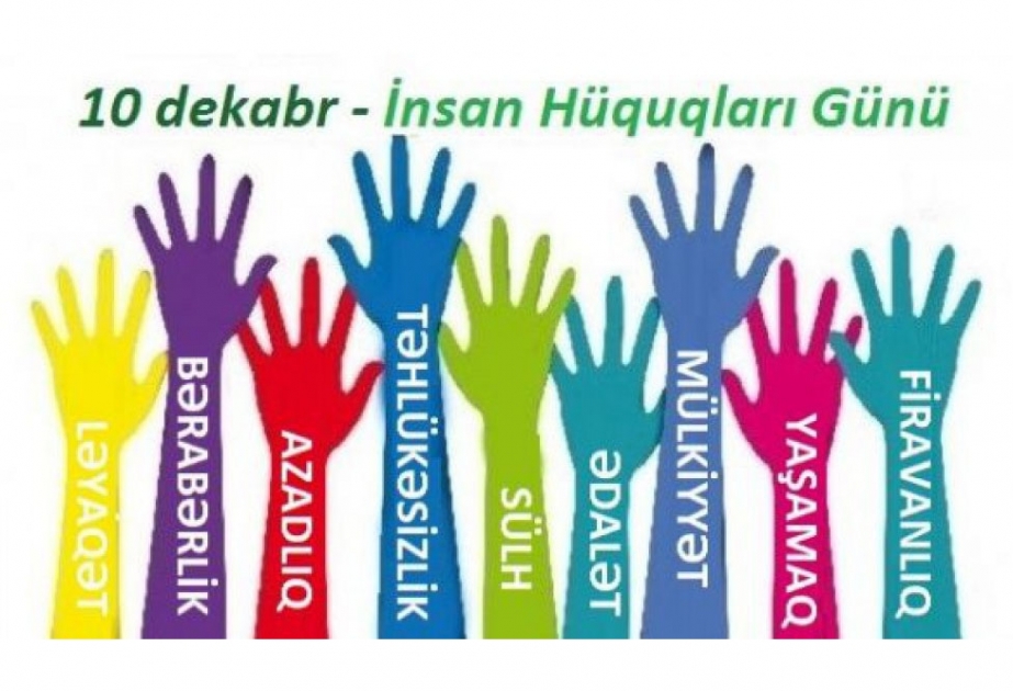 10 dekabr - Ümumdünya İnsan Hüquqları Günüdür