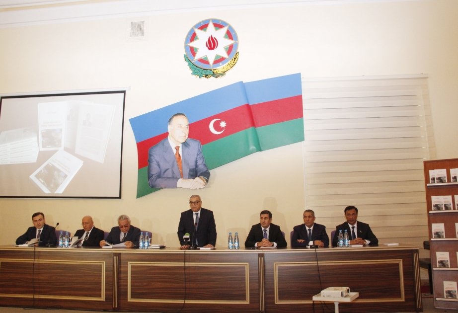 “Xəzər hövzəsi və enerji təhlükəsizliyi” kitabının təqdimatı olub
