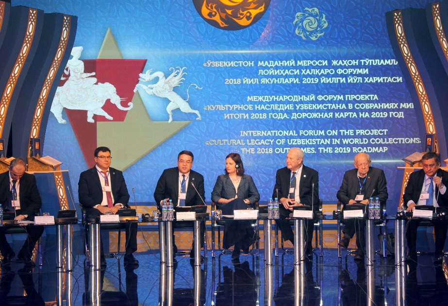 “Özbəkistanın mədəni irsi dünya muzeylərində” adlı beynəlxalq forumda Azərbaycan da təmsil olunur