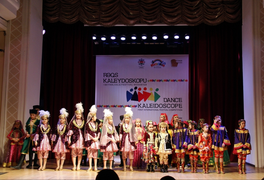 “Rəqs Kaleydoskopu” adlı birinci beynəlxalq festival iştirakçıları mükafatlandırılıb