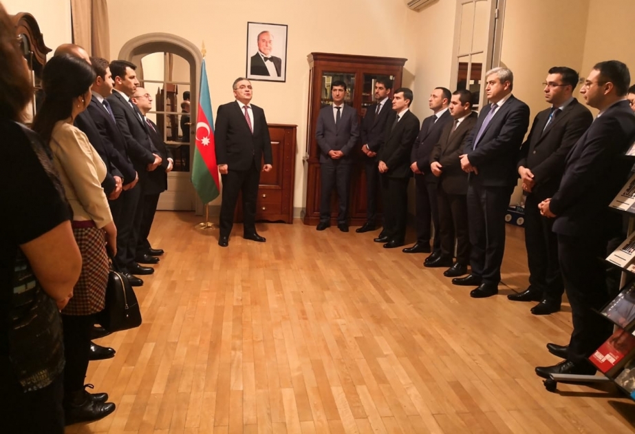 Ümummilli lider Heydər Əliyevin xatirəsi Belçikada da anılıb