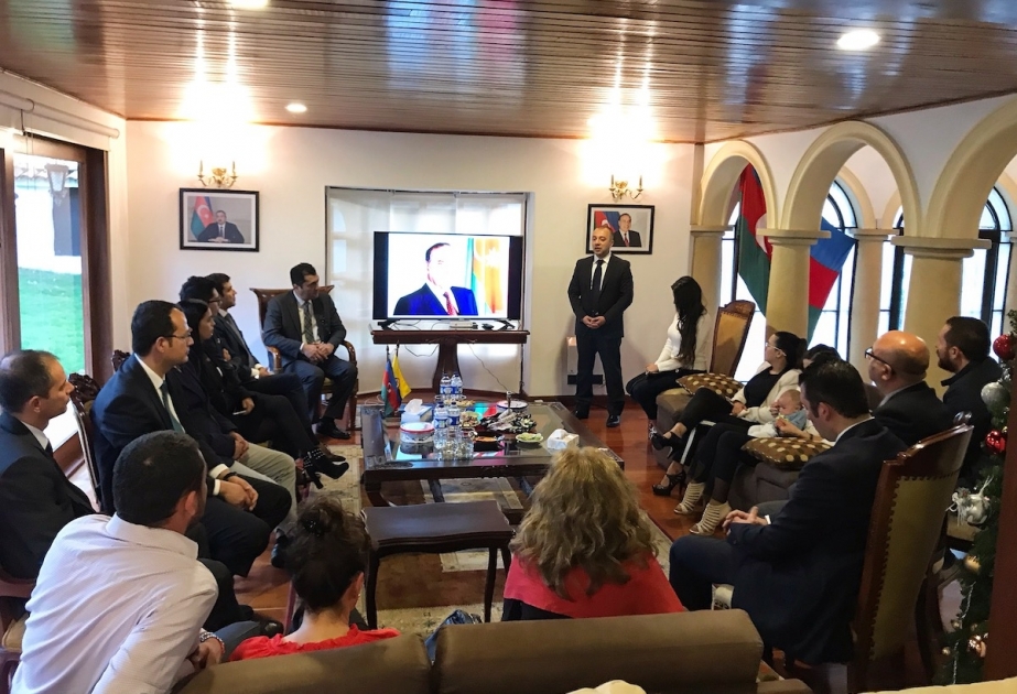 Ümummilli lider Heydər Əliyevin xatirəsi Kolumbiyada da anılıb VİDEO