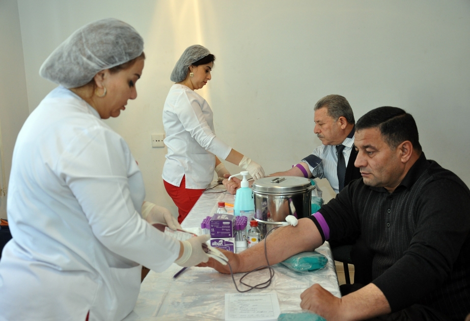 İmişlidə qanvermə aksiyası