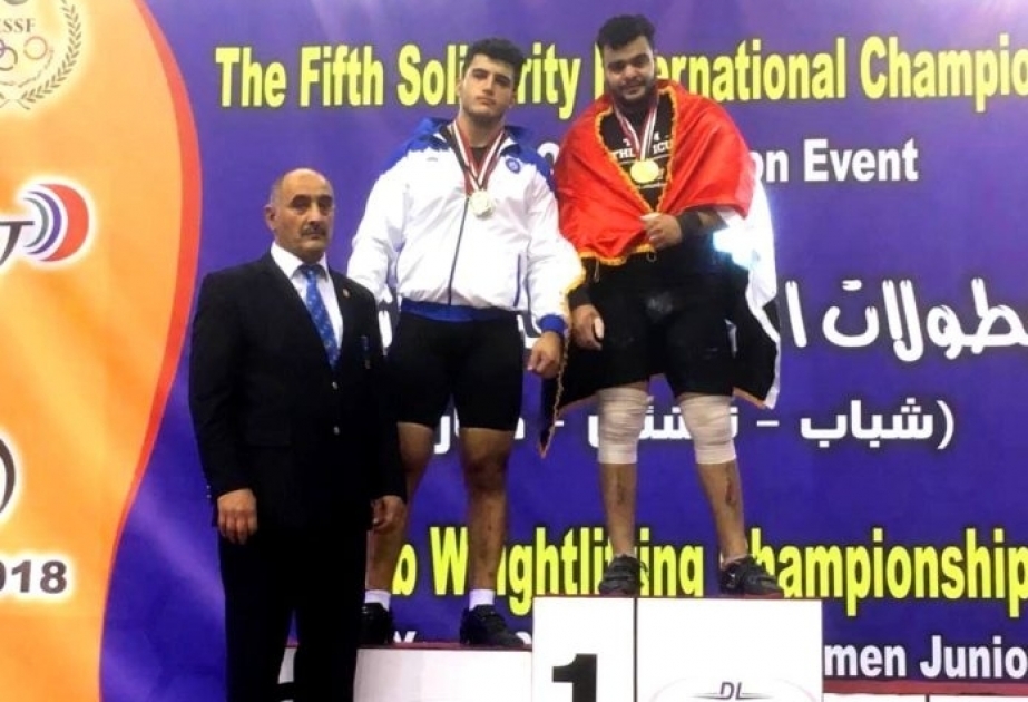 Azerbaijani weightlifter takes silver at International Solidarity Championships