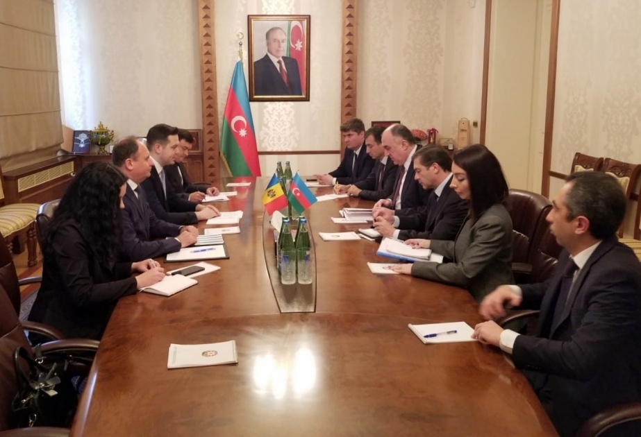 Azerbaijani, Moldovan FMs meet in Baku