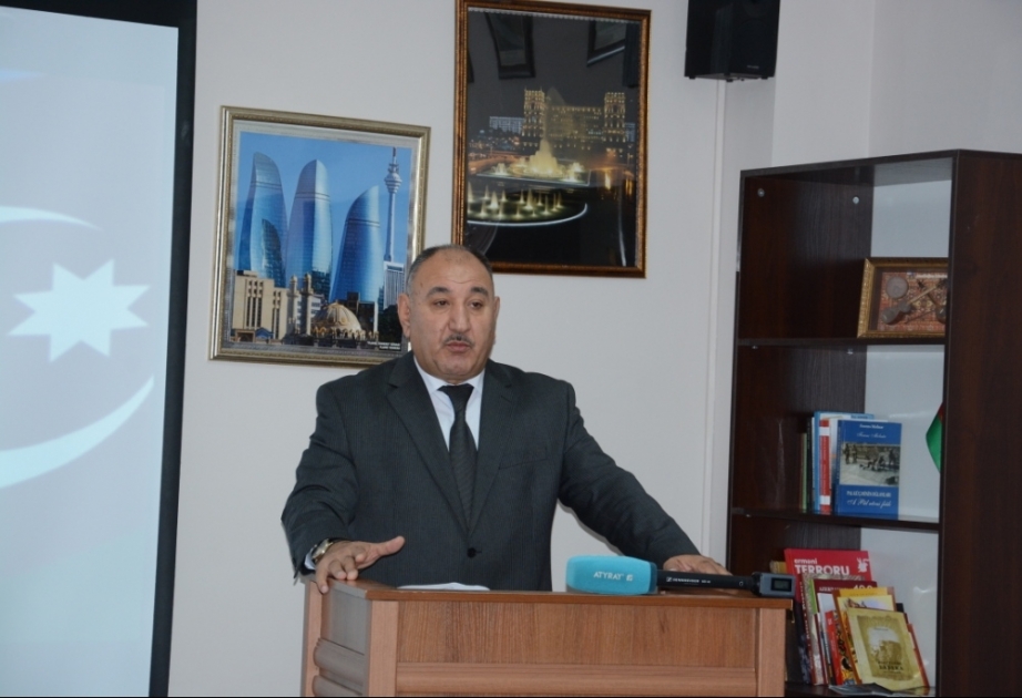 Atırau Dövlət Universitetində ulu öndər Heydər Əliyevin xatirəsinə həsr olunan anım tədbiri təşkil edilib