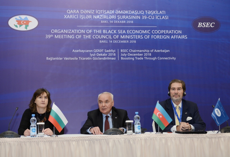 Baş katib Maykl Kristides: QDİƏT-ə sədrliyi dövründə əldə edilən irəliləyişlərə görə Azərbaycana təşəkkürümü bildirirəm VİDEO