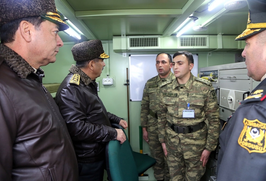 Müdafiə Nazirliyinin baş idarələrinin birində komanda idarəetmə məntəqəsi istifadəyə verilib