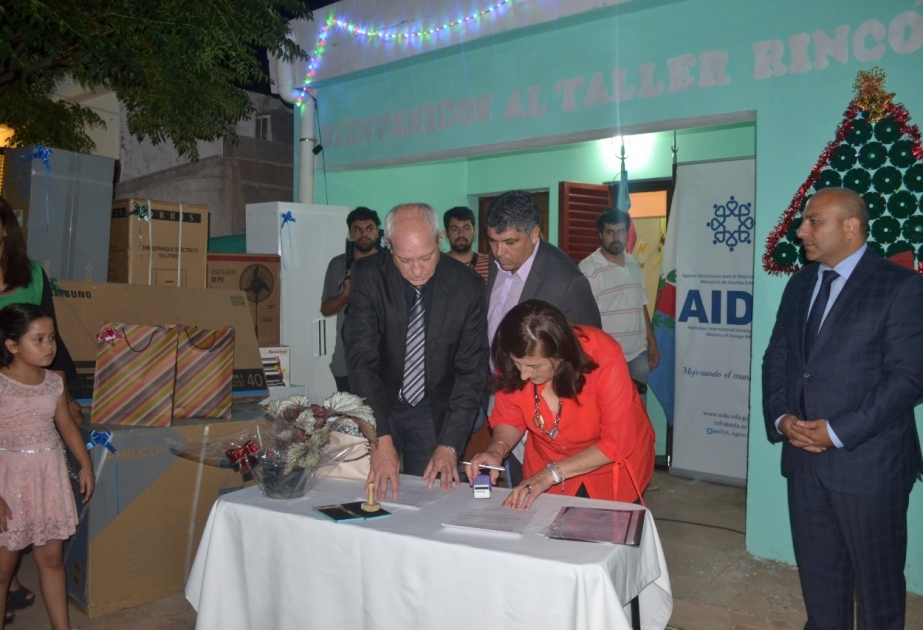AIDA Argentinada fiziki məhdudiyyətli uşaqlara yardım göstərib