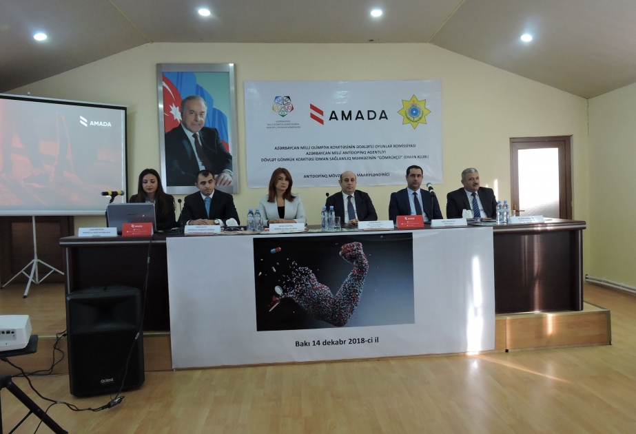 Antidopinq mövzusunda maarifləndirici seminar keçirilib