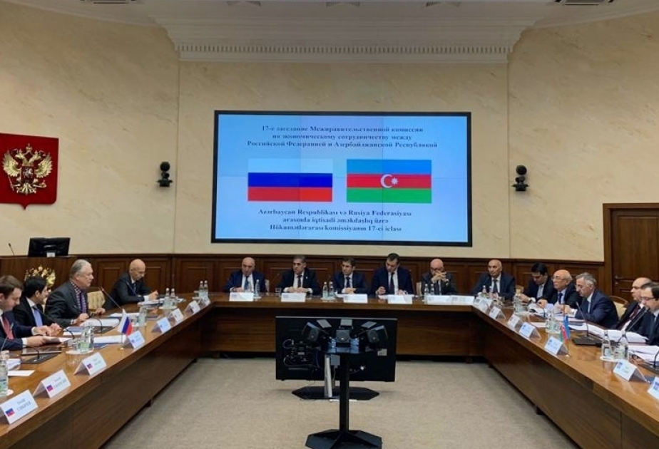 La 17e réunion de la Commission d’Etat intergouvernementale sur la coopération économique Azerbaïdjan-Russie