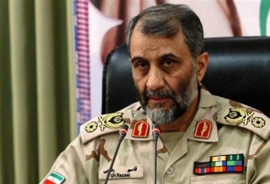 اللواء رضائي: الأراضي الحدودية مع أذربيجان أكثر المناطق الإيرانية أمنا