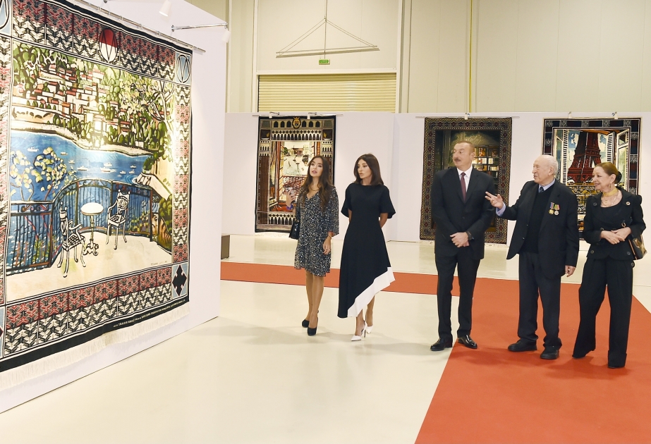 President Ilham Aliyev viewed exhibition marking 90th anniversary of People’s Artist Tahir Salahov VIDEO