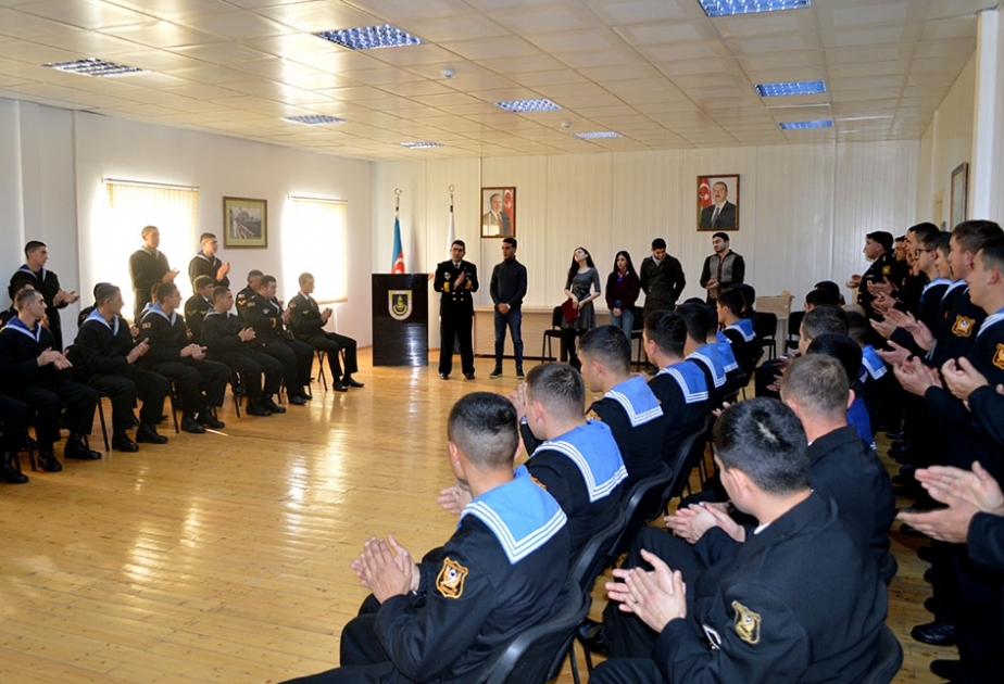 Hərbi Dəniz Qüvvələrində “Əsgərə məktub” layihəsi keçirilib