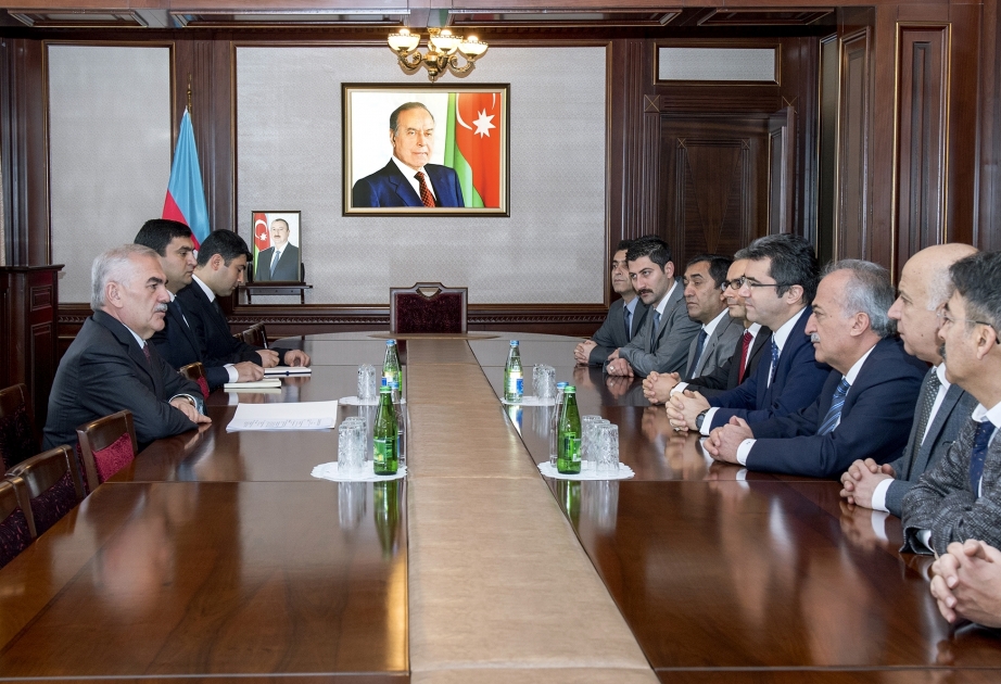 Chairman of Nakhchivan Supreme Assembly meets with governor of Turkish Erzurum Province