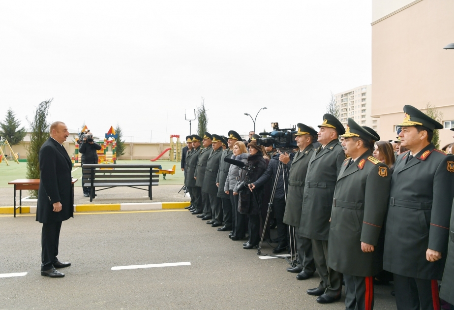 President Ilham Aliyev: The state will give out at least 800 apartments to families of martyrs and Karabakh war disabled next year
