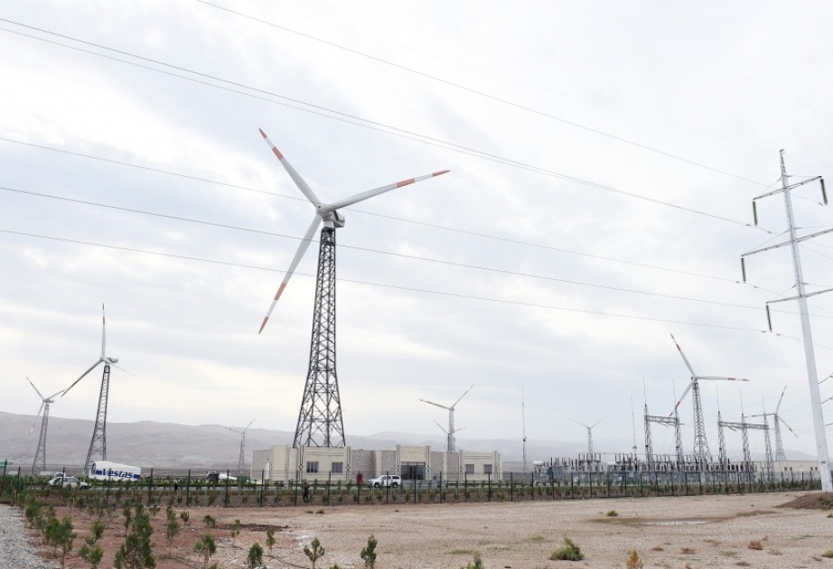 Külək elektrik stansiyalarında 50 milyon kilovat/saat elektrik enerjisi istehsal edilib
