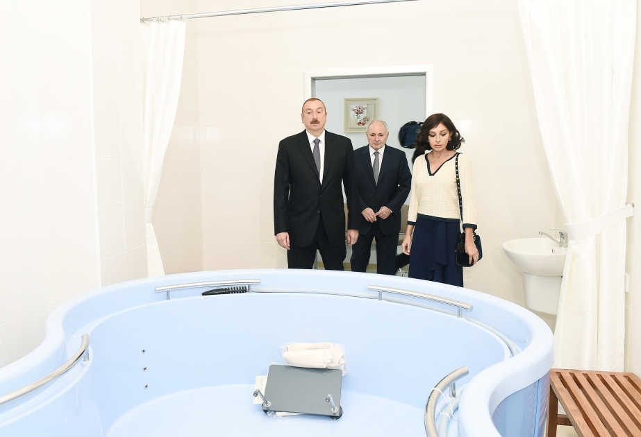 Le président Ilham Aliyev a visité l’Institut de recherche en réadaptation VIDEO