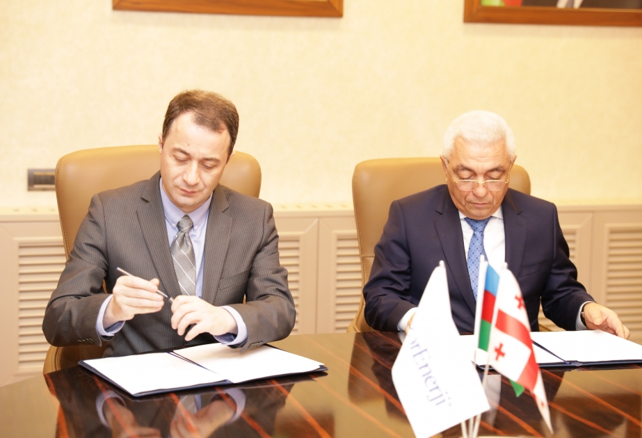 Azərbaycan-Gürcüstan enerji sisteminin perspektivləri ilə bağlı memorandum imzalanıb