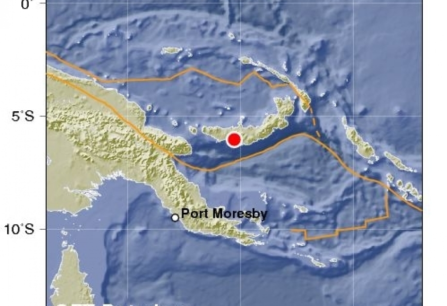 زلزال قوي بقوة 5.7 درجات يضرب بابوا غينيا الجديدة