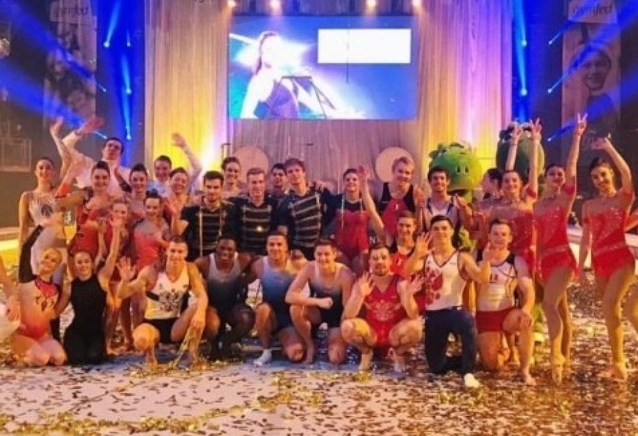 Bədii gimnastlarımız Belçikada “GymGala” şousunda iştirak ediblər