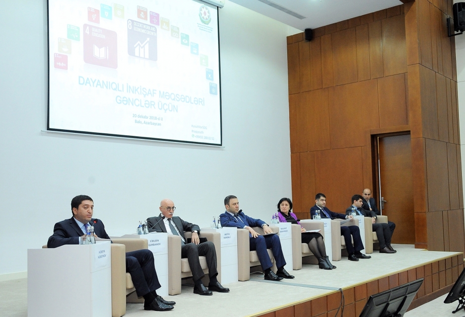 Bakıda “Dayanıqlı inkişaf məqsədləri gənclər üçün” mövzusunda konfrans keçirilib