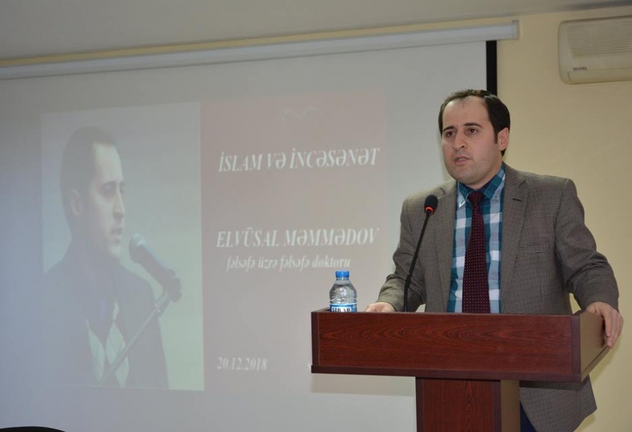 İlahiyyat İnstitutunda “İslam və incəsənət” mövzusunda seminar təşkil olunub